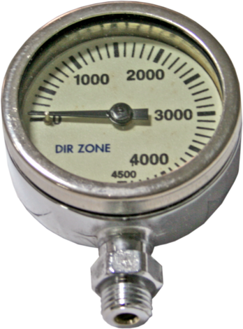 Manometer, DZ, 52mm, 0-3000PSI