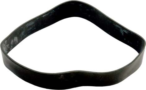 Rubber band (5cm breed) voor 80cuft/10L. flesdiameter /st.