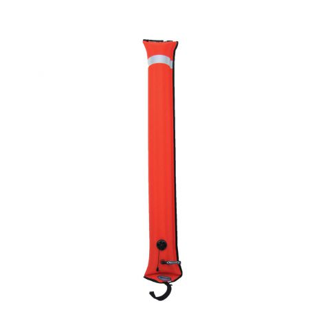 Decoballon, Halcyon, Super Big Diver's Alert Marker, 6' (1.8 m), closed circuit, oranje