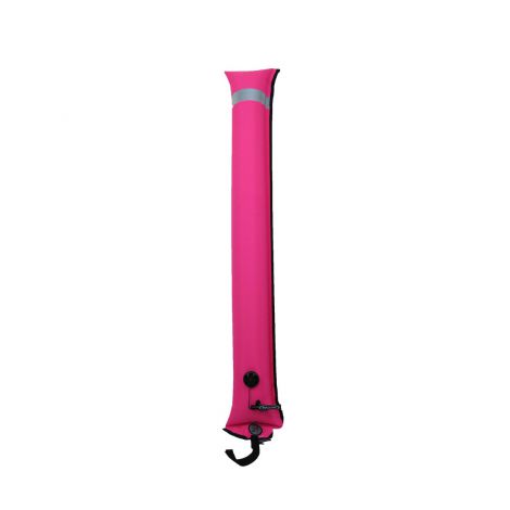 Decoballon, Halcyon, Big Diver's Alert Marker, 4.5' (1.4 m) long, closed circuit, HOT PINK