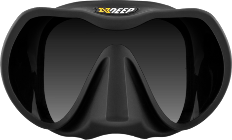 Masker, xDEEP, Radical, frameless, zwart